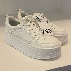 Brand New!!! With tags Zara platform sneakers